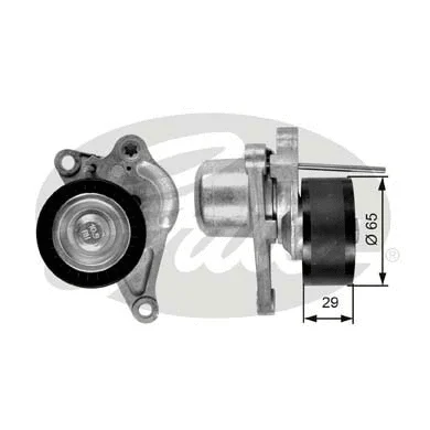 Belt Tensioner, V-ribbed belt (T38311)