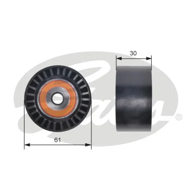Deflection/Guide Pulley, timing belt (T42307)