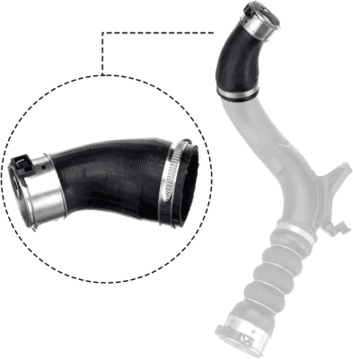 Charge Air Hose (09-1385)