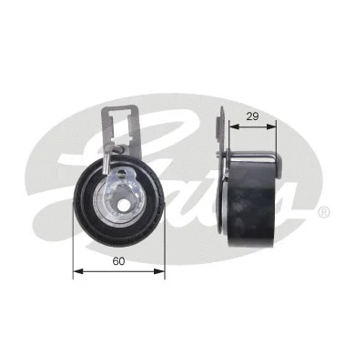 Tensioner Pulley, timing belt (T43230)