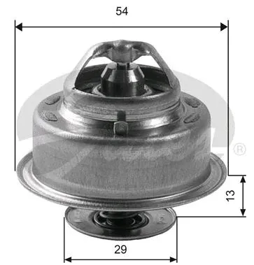 Thermostat, coolant (TH14488G1)