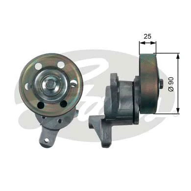 Belt Tensioner, V-ribbed belt (T39154)