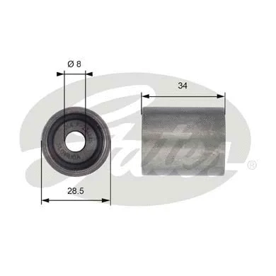 Deflection/Guide Pulley, timing belt (T42139)