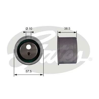 Tensioner Pulley, timing belt (T42014)