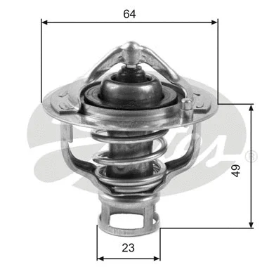 Thermostat, coolant (TH04082)