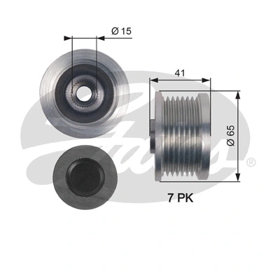 Alternator Freewheel Clutch (OAP7125)