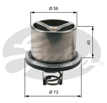 Thermostat, coolant (TH07882)