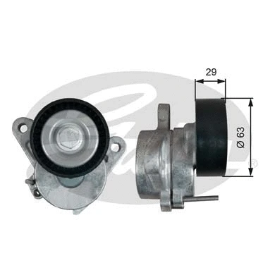 Belt Tensioner, V-ribbed belt (T39292)