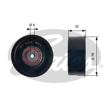 Deflection/Guide Pulley, timing belt (T42169)