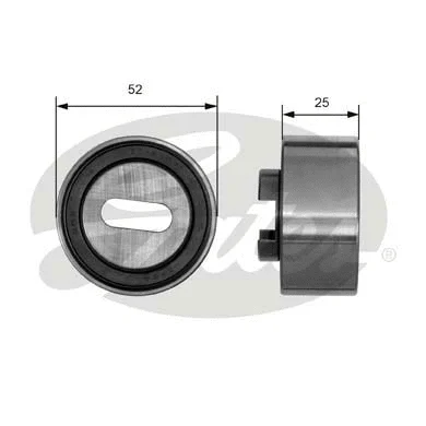 Tensioner Pulley, timing belt (T41030)