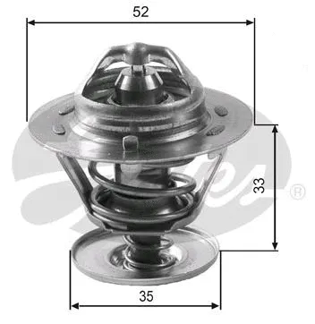 Thermostat, coolant (TH12592G1)
