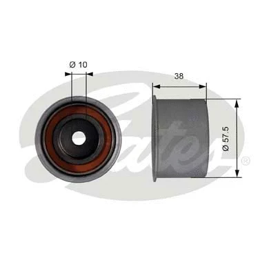 Deflection/Guide Pulley, timing belt (T42018)