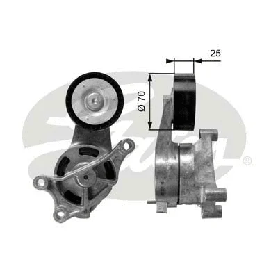 Belt Tensioner, V-ribbed belt (T39084)