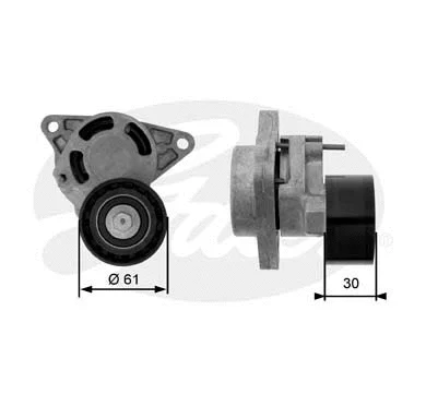 Belt Tensioner, V-ribbed belt (T38455)