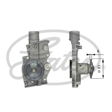Water Pump, engine cooling (WP0042)