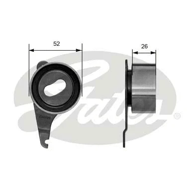 Tensioner Pulley, timing belt (T41035)
