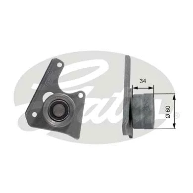 Deflection/Guide Pulley, timing belt (T42069)
