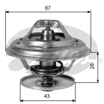 Thermostat, coolant (TH01982G1)