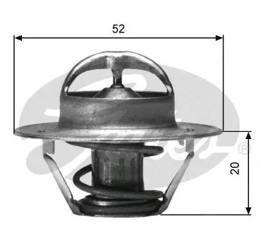 Thermostat, coolant (TH00591G1)