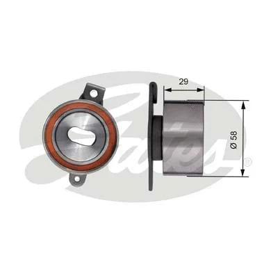 Tensioner Pulley, timing belt (T41186)
