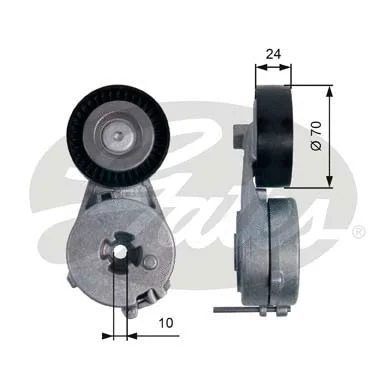 Belt Tensioner, V-ribbed belt (T39122)