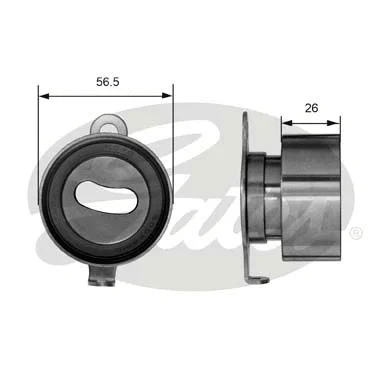 Tensioner Pulley, timing belt (T41011)
