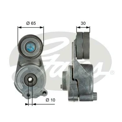 Belt Tensioner, V-ribbed belt (T39062)