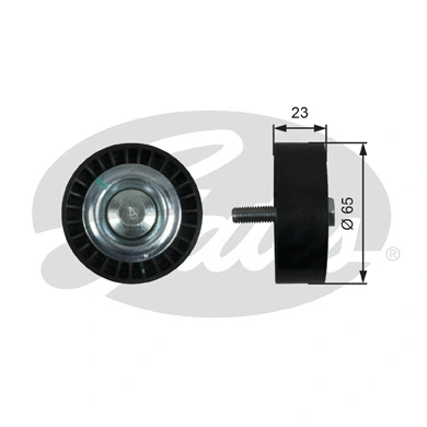 Deflection/Guide Pulley, V-ribbed belt (T36622)