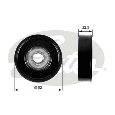 Tensioner Pulley, V-ribbed belt (T36229)