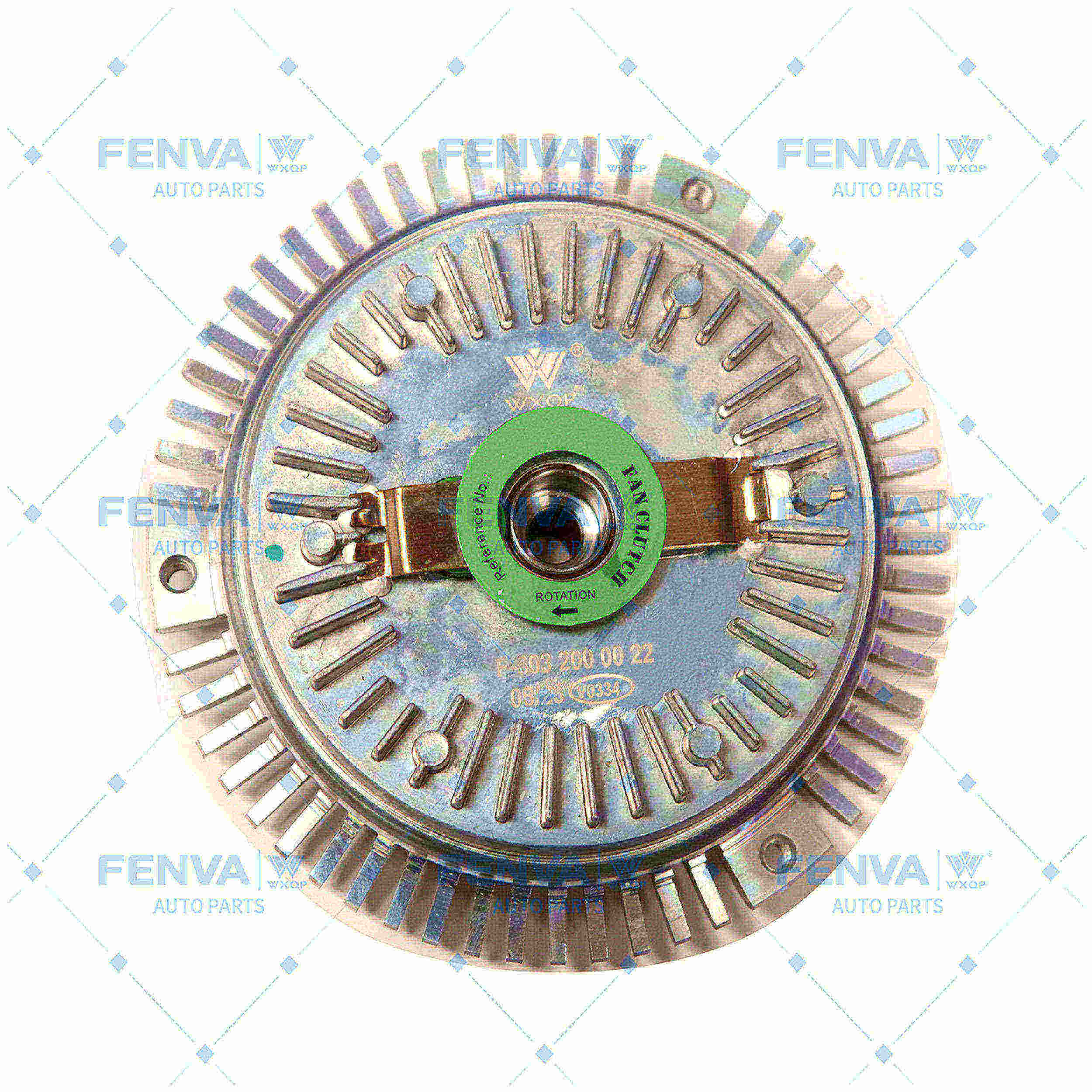 Clutch, radiator fan