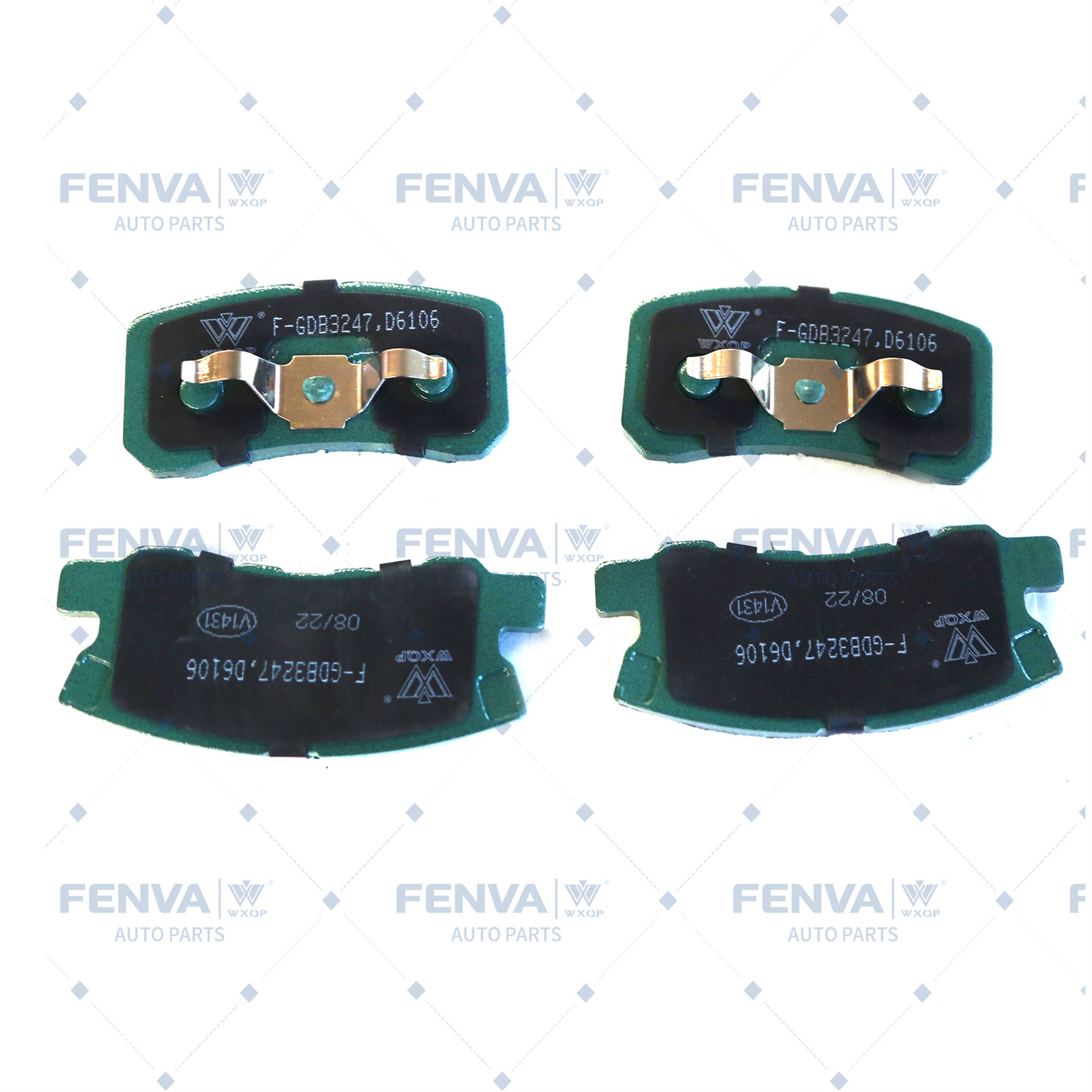 Brake Pad Set, disc brake (40422)