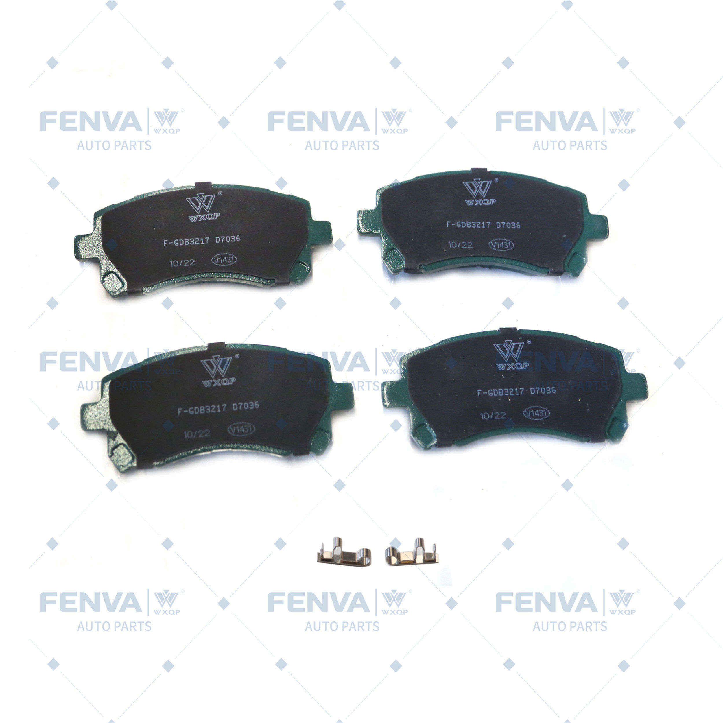 Brake Pad Set, disc brake (40763)