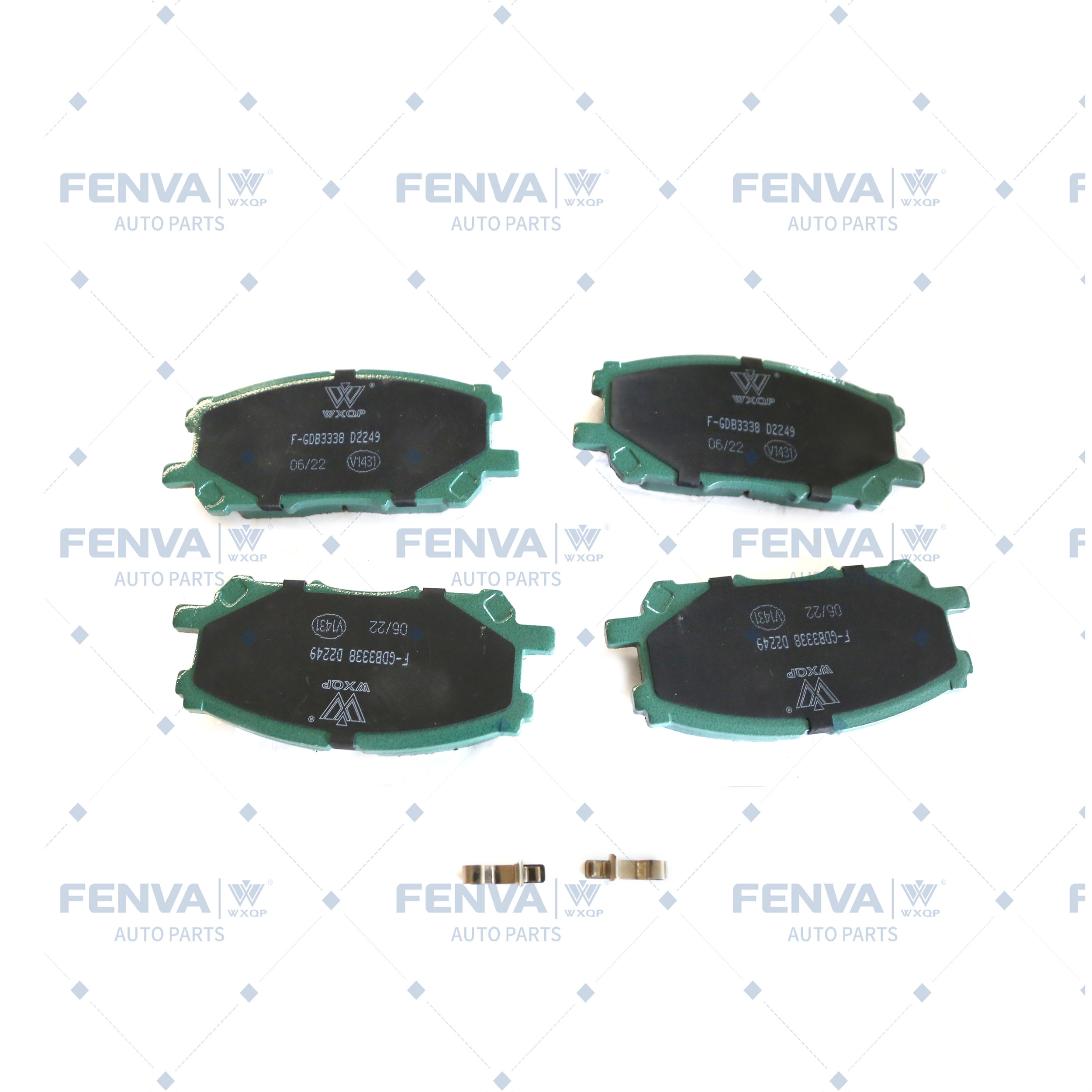 Brake Pad Set, disc brake (40439)
