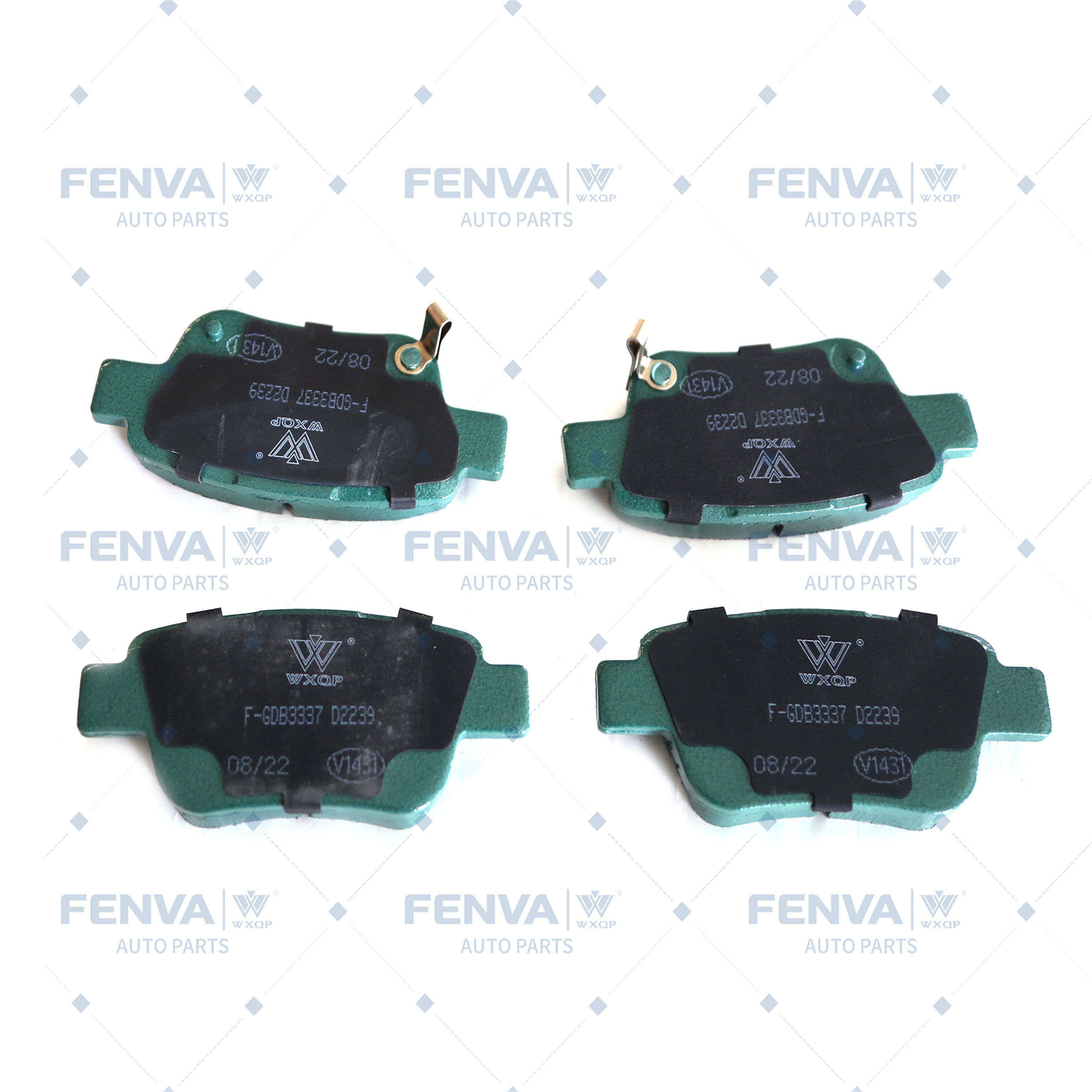 Brake Pad Set, disc brake (40797)