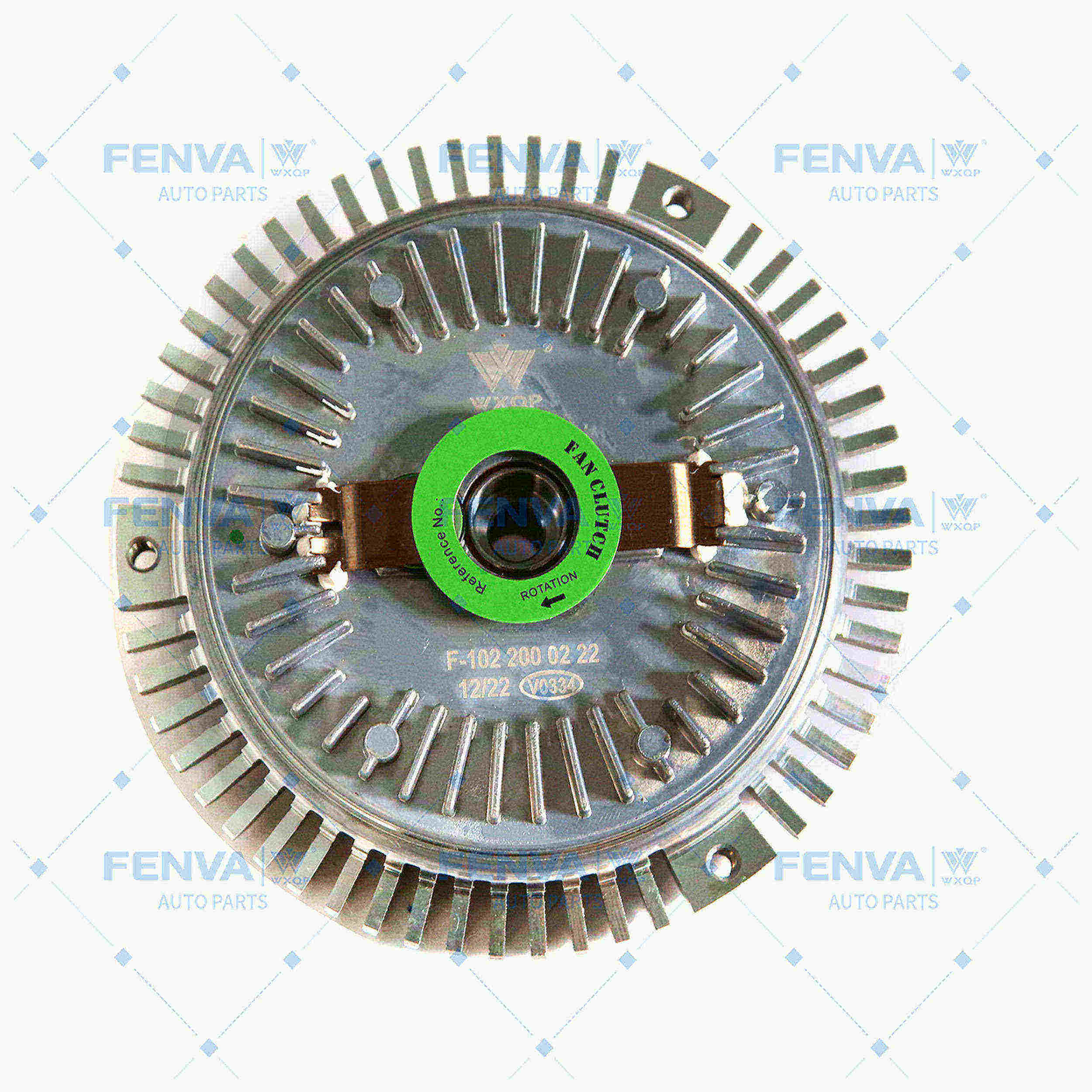 Clutch, radiator fan