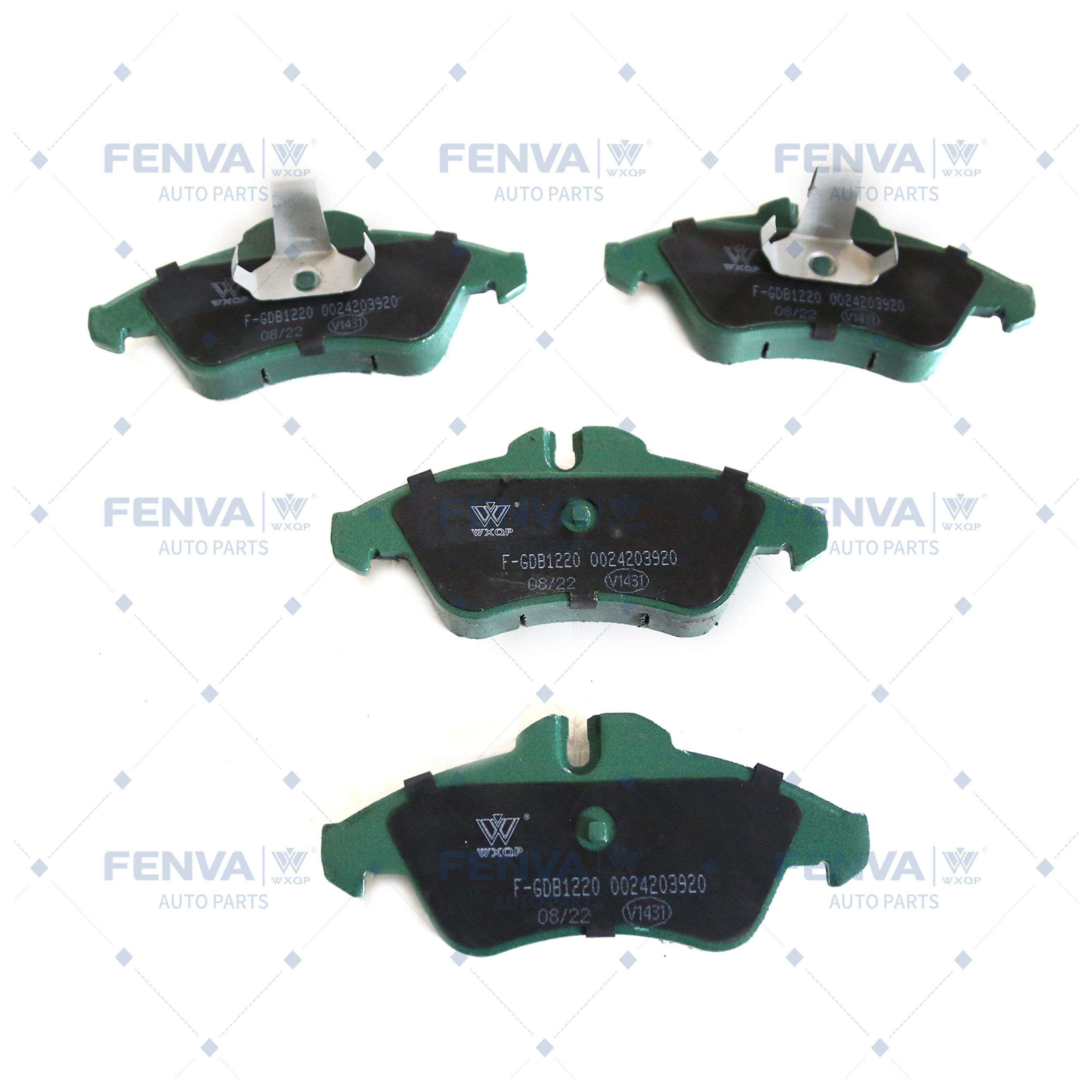 Brake Pad Set, disc brake (140339)