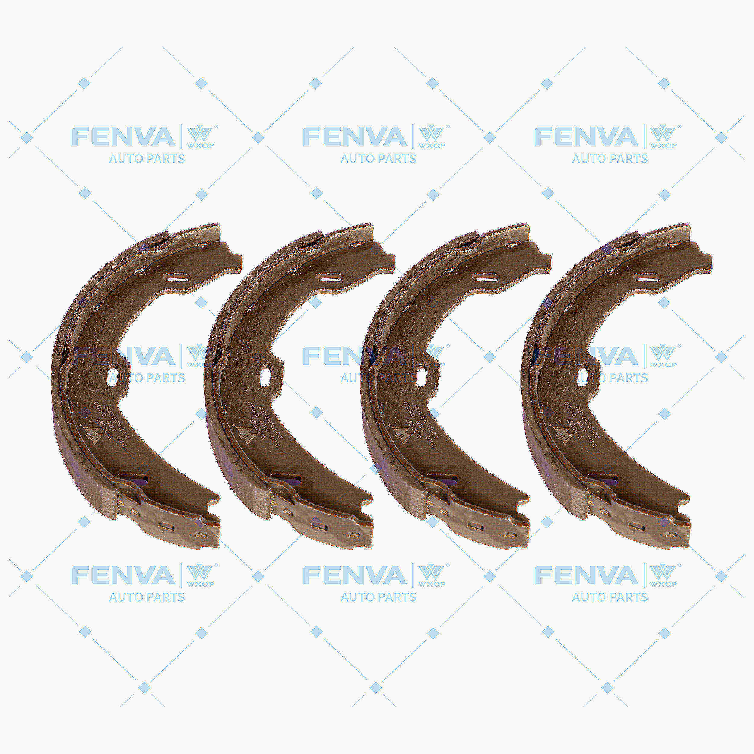 Brake Shoe Set, parking brake (140411)