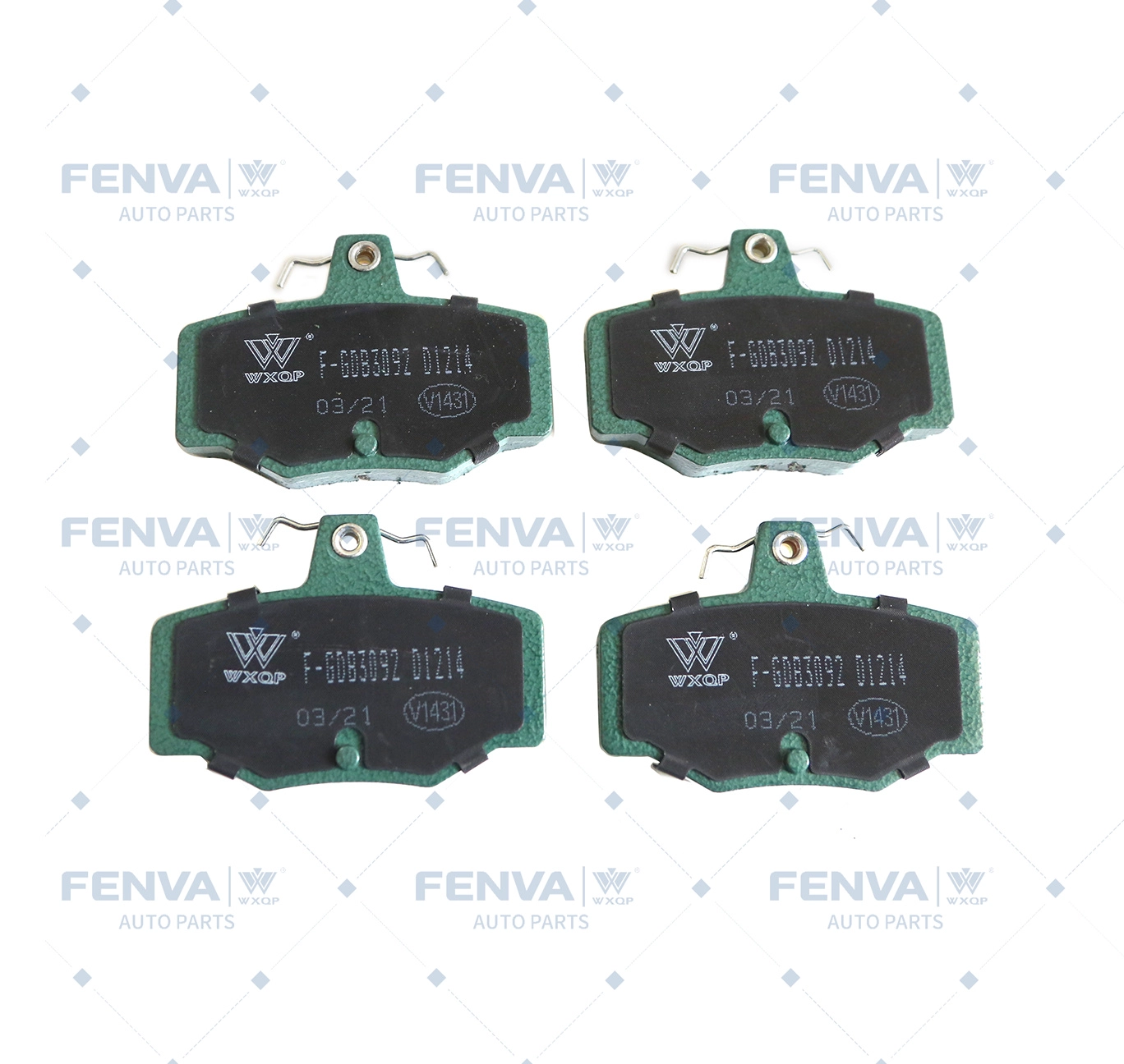 Brake Pad Set, disc brake (40761)
