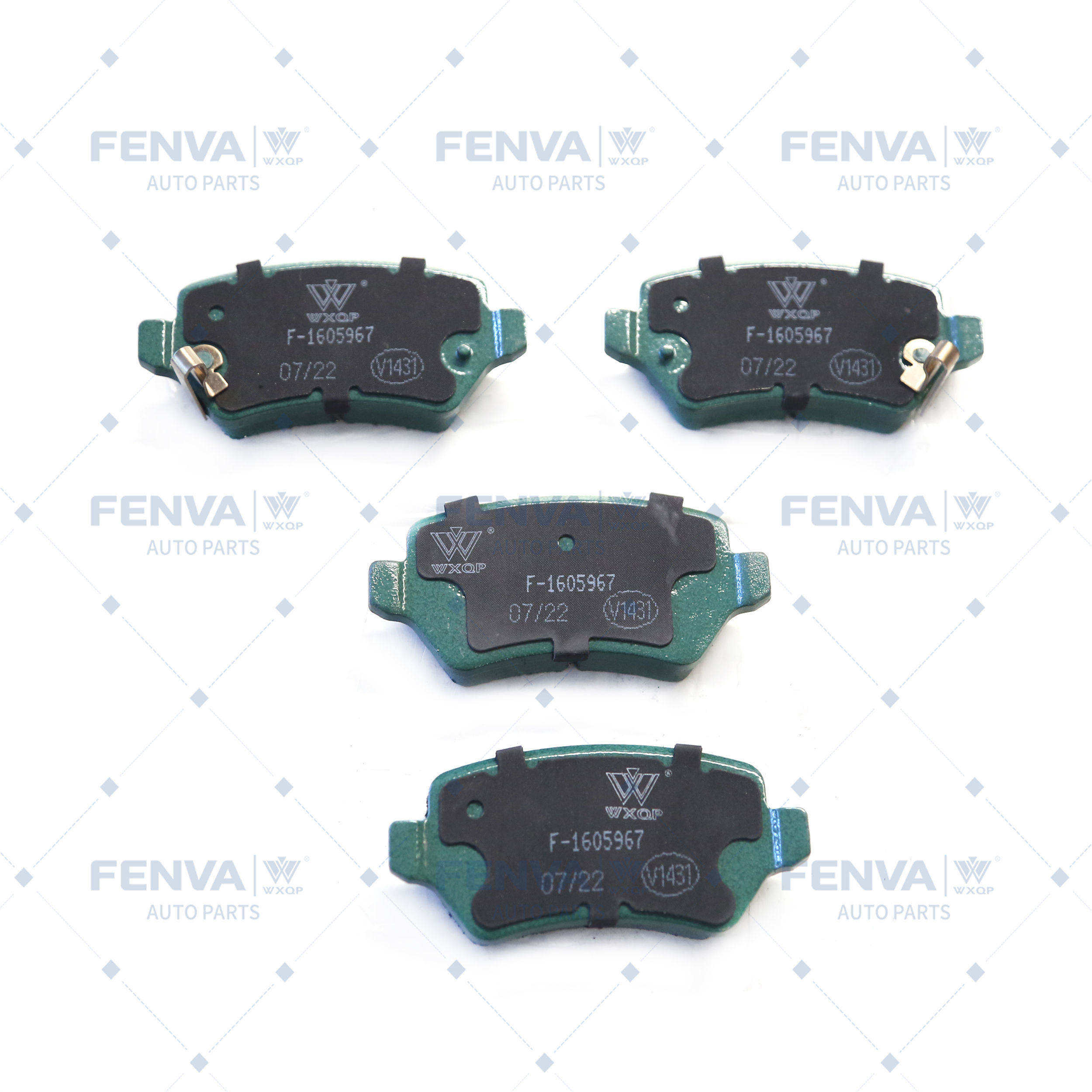 Brake Pad Set, disc brake (540055)