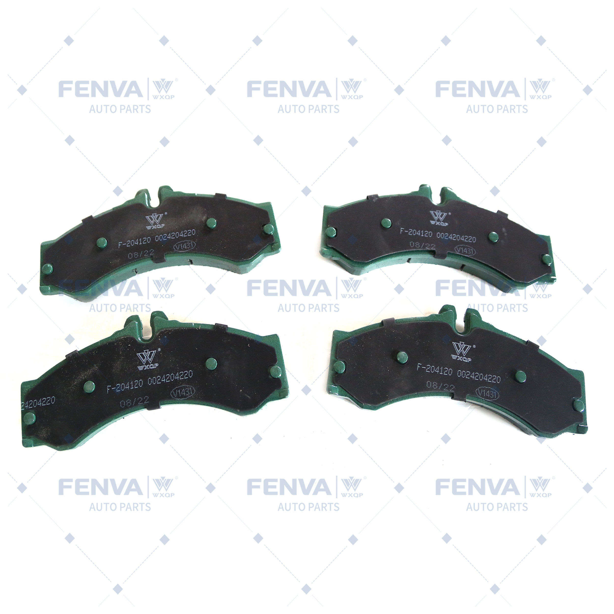 Brake Pad Set, disc brake (140661)