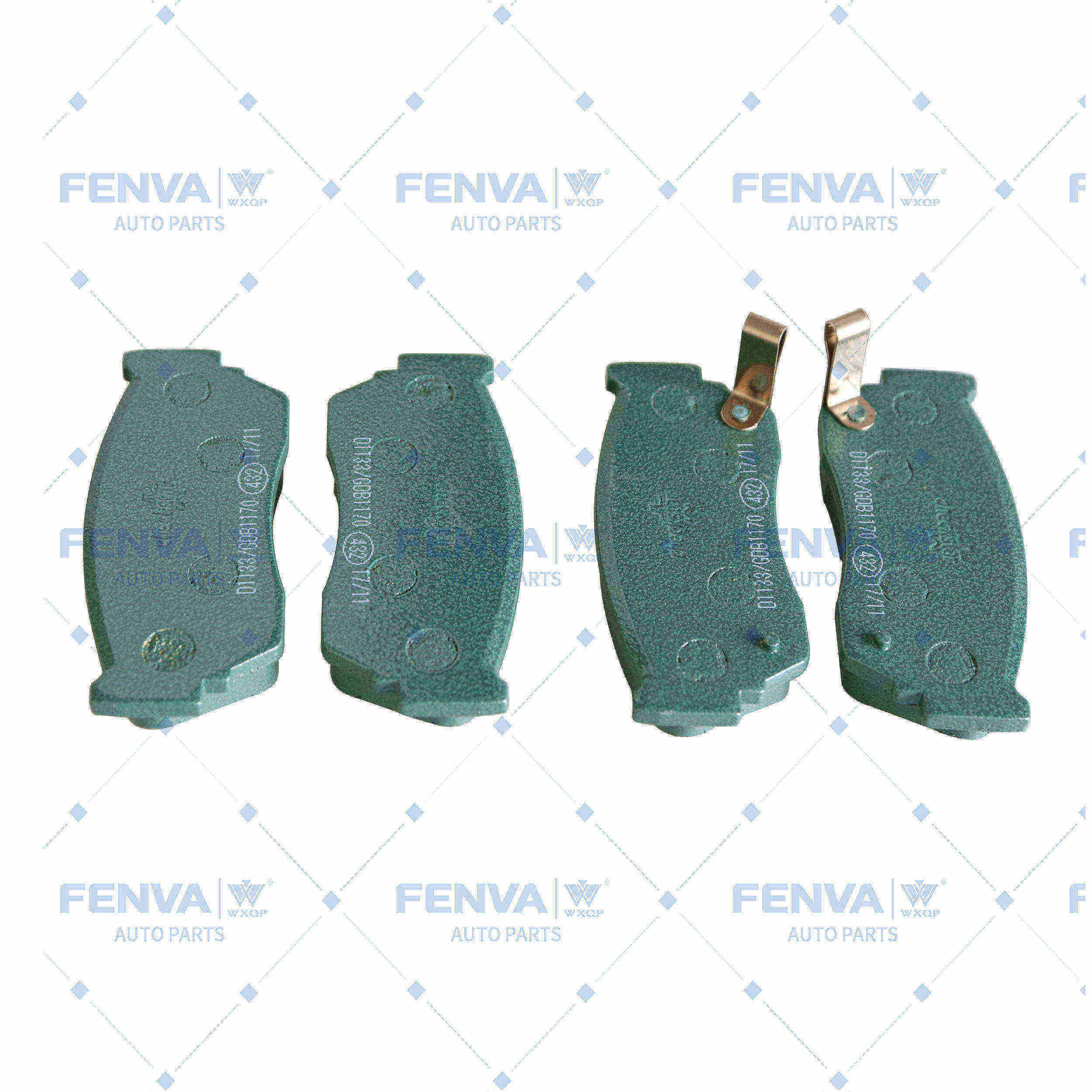 Brake Pad Set, disc brake (40166)