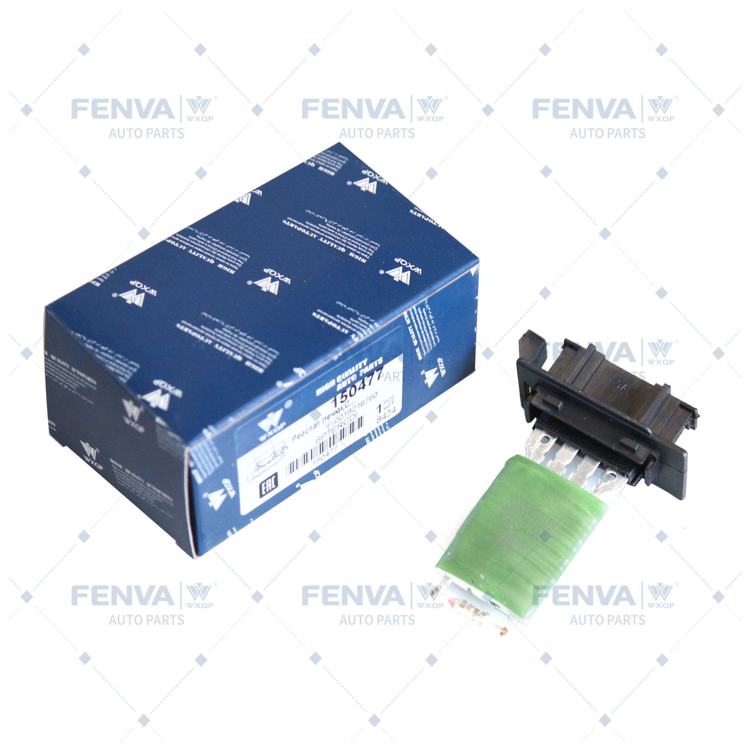 Resistor, interior blower