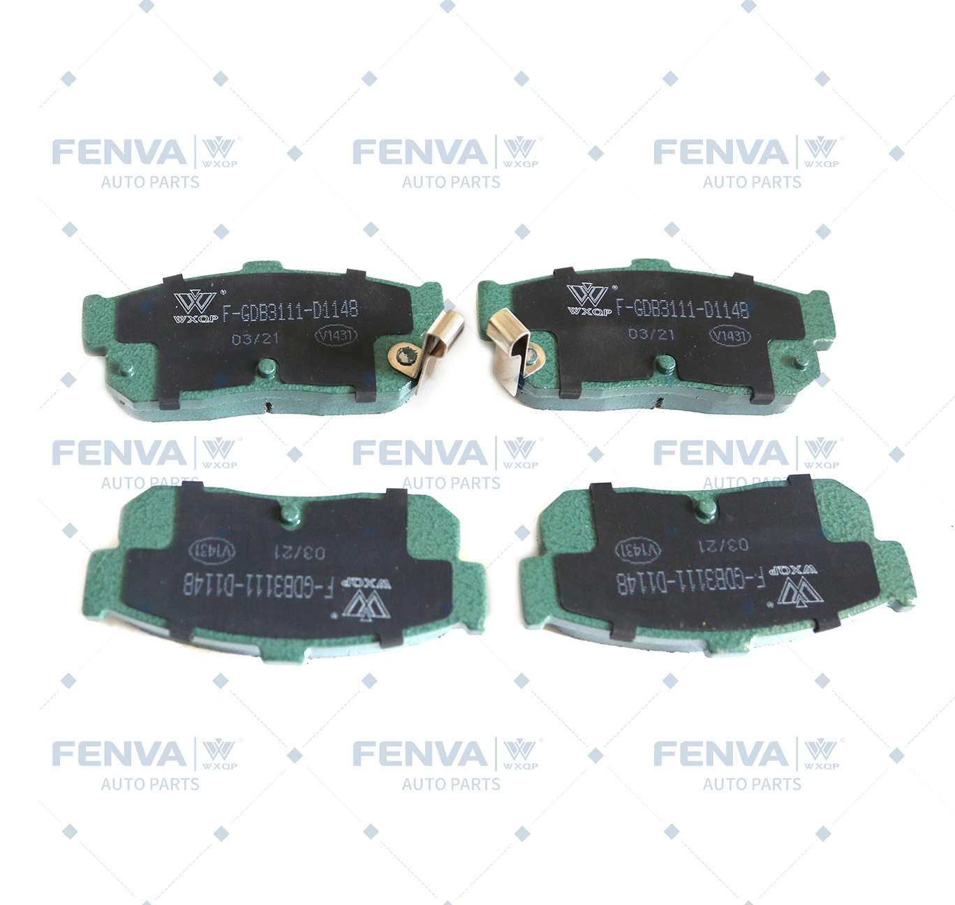 Brake Pad Set, disc brake (40757)