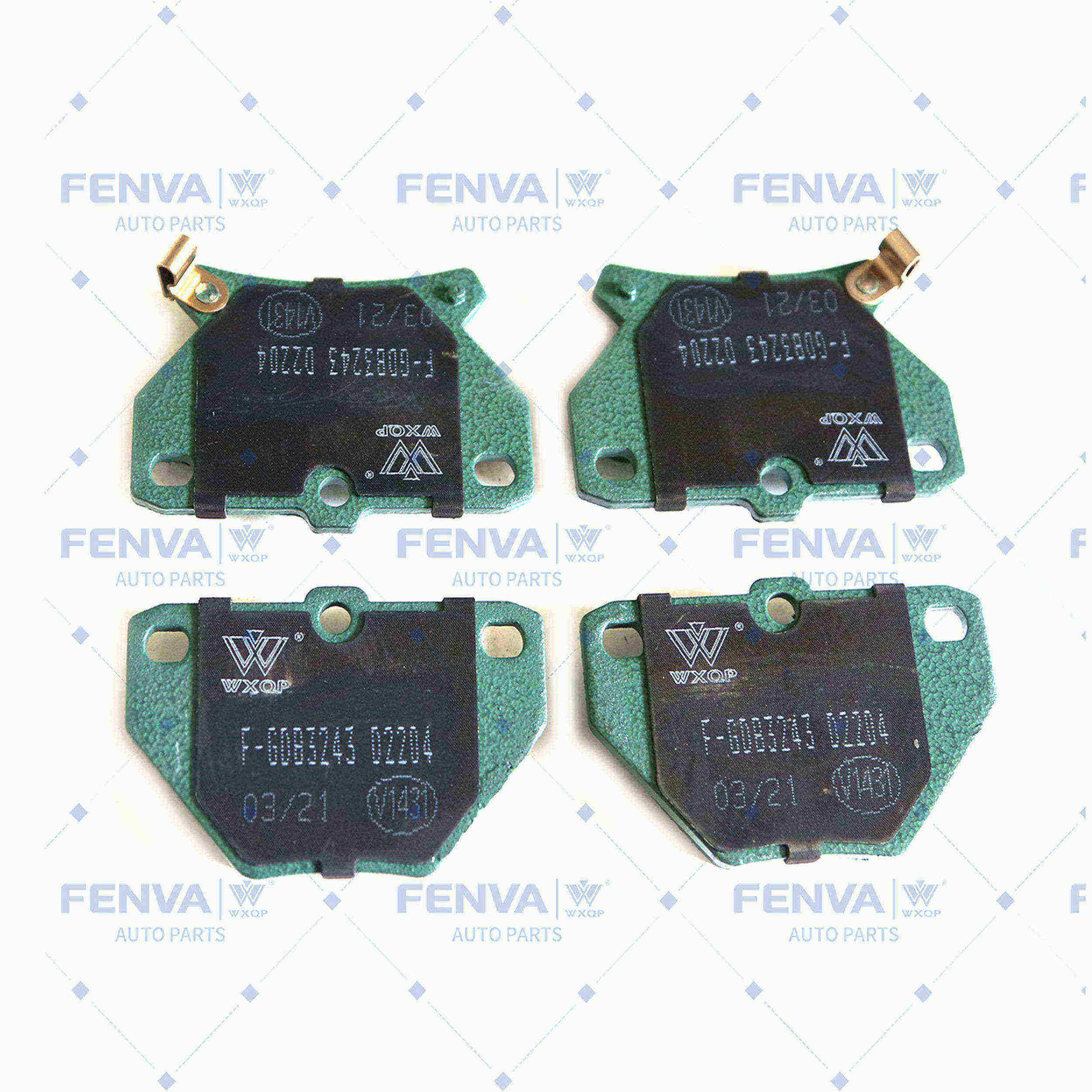 Brake Pad Set, disc brake (40414)