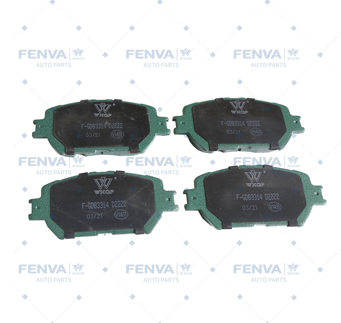 Brake Pad Set, disc brake (40766)