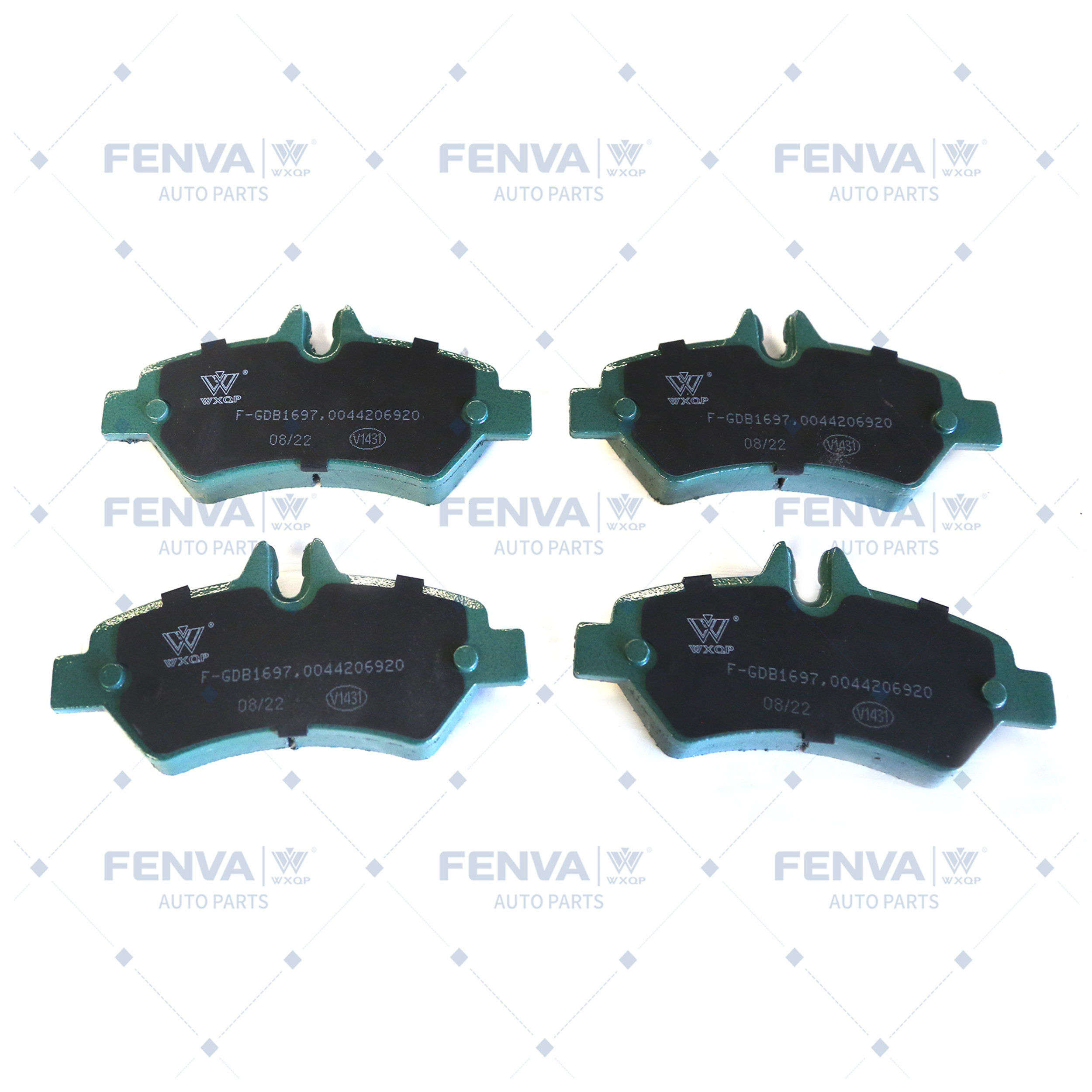 Brake Pad Set, disc brake (140255)