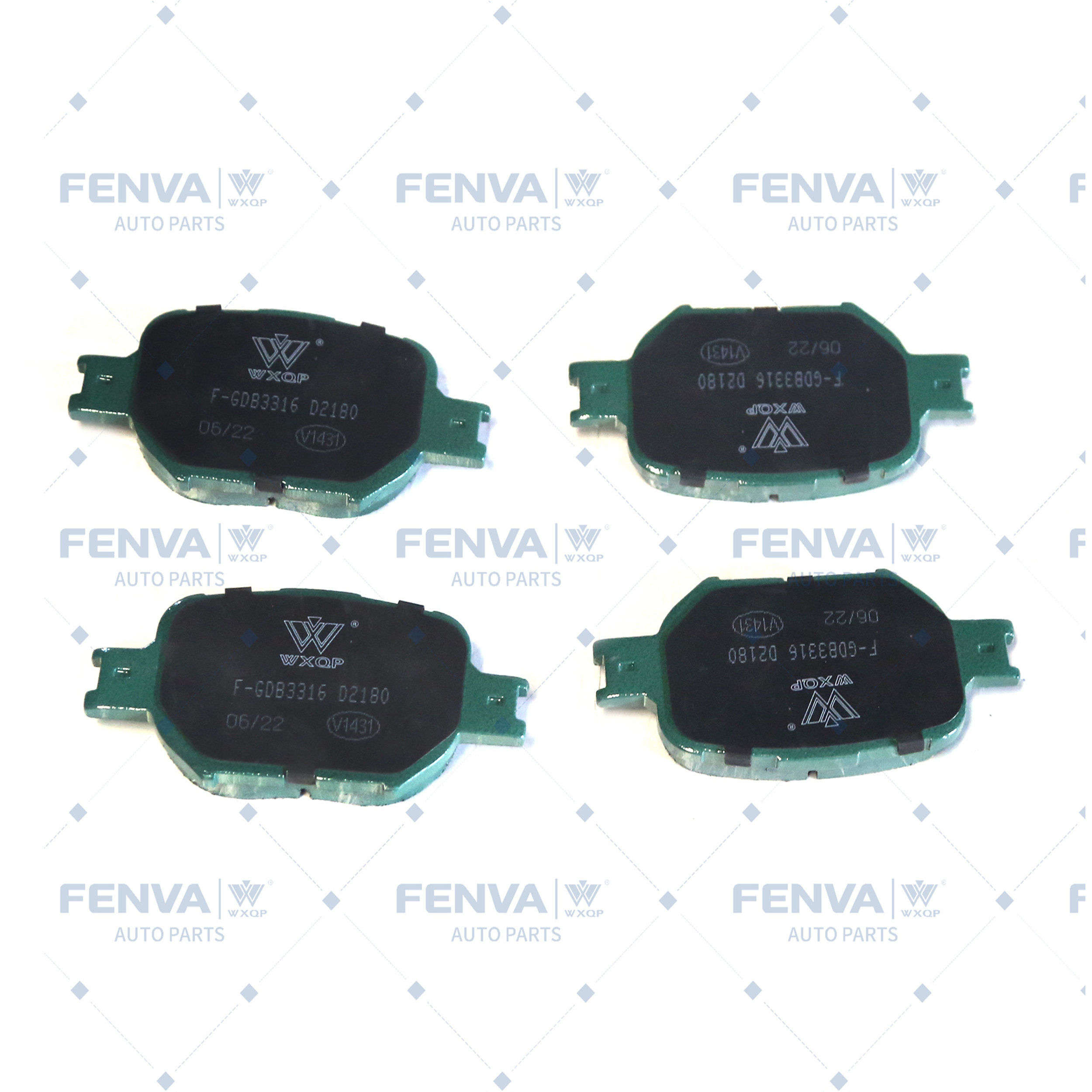 Brake Pad Set, disc brake (40445)