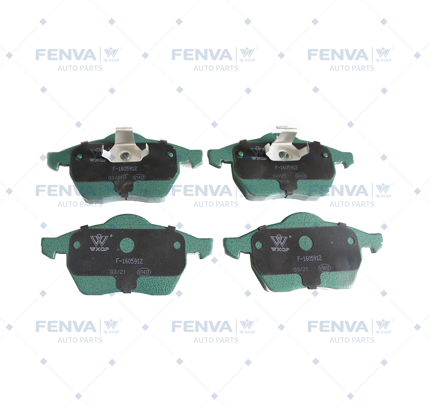 Brake Pad Set, disc brake (540049)
