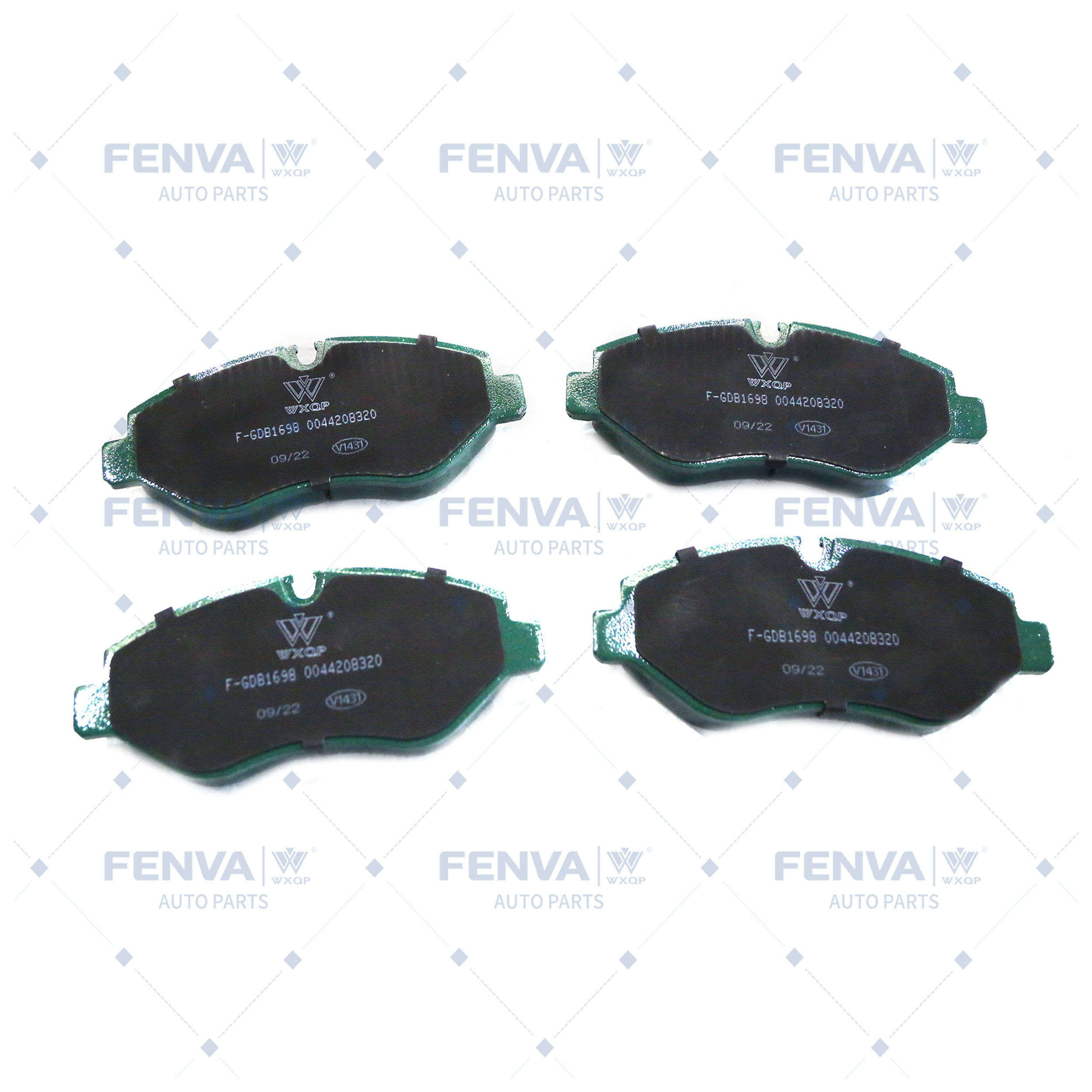 Brake Pad Set, disc brake (140341)