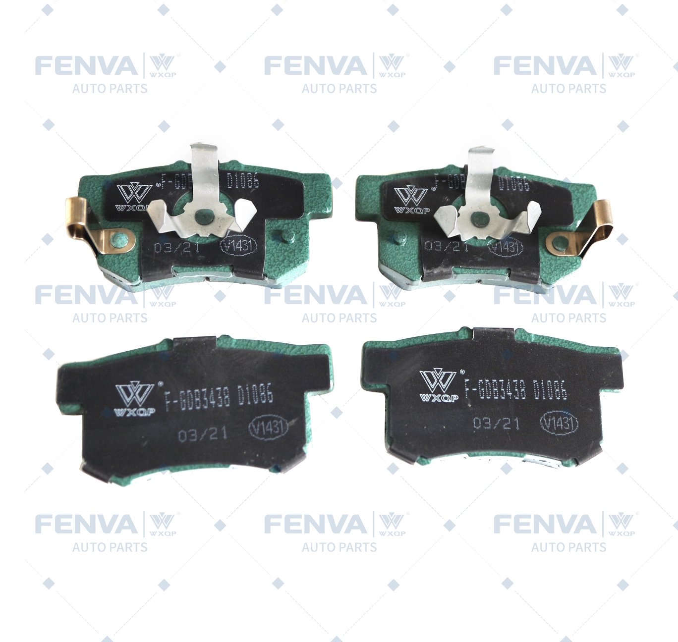 Brake Pad Set, disc brake (42898)